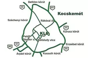 KLP Mintabolt - Kecskemét térkép